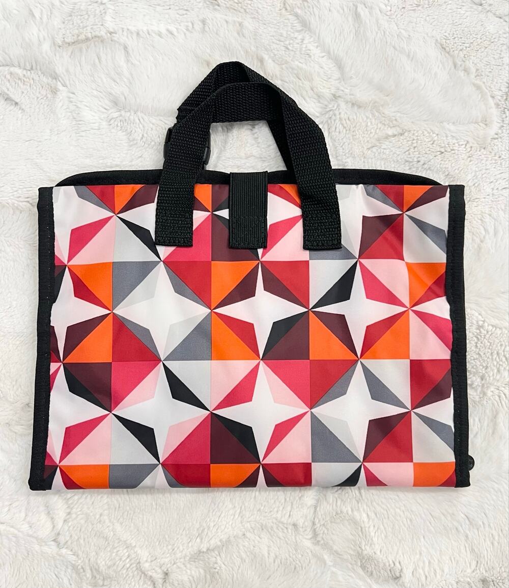 Thirty-One Travel Hanging Toiletry Bag ORIGAMI POP Makeup Organizer Tote Womens